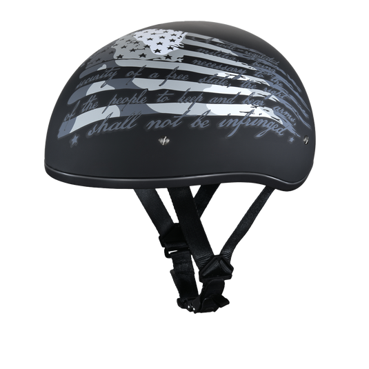 D.O.T. DAYTONA SKULL CAP- W/ 2ND AMENDMENT