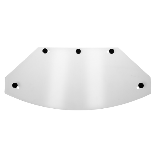 5 SNAP TEAR OFF SHIELD- CLEAR