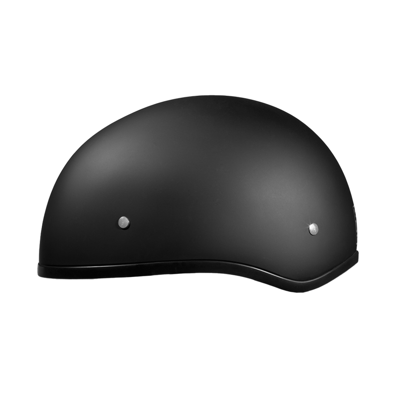 Load image into Gallery viewer, DOT Approved Daytona Skull Cap Half Shell Motorcycle Helmet - Beanie Style for Motorcycles, Cruisers, Scooters, and Mopeds W/O Visor- Dull Black