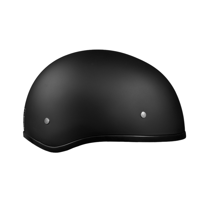 Load image into Gallery viewer, DOT Approved Daytona Skull Cap Half Shell Motorcycle Helmet - Beanie Style for Motorcycles, Cruisers, Scooters, and Mopeds W/O Visor- Dull Black