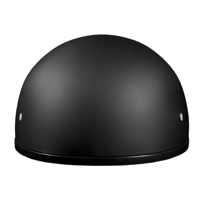 Load image into Gallery viewer, DOT Approved Daytona Skull Cap Half Shell Motorcycle Helmet - Beanie Style for Motorcycles, Cruisers, Scooters, and Mopeds W/O Visor- Dull Black