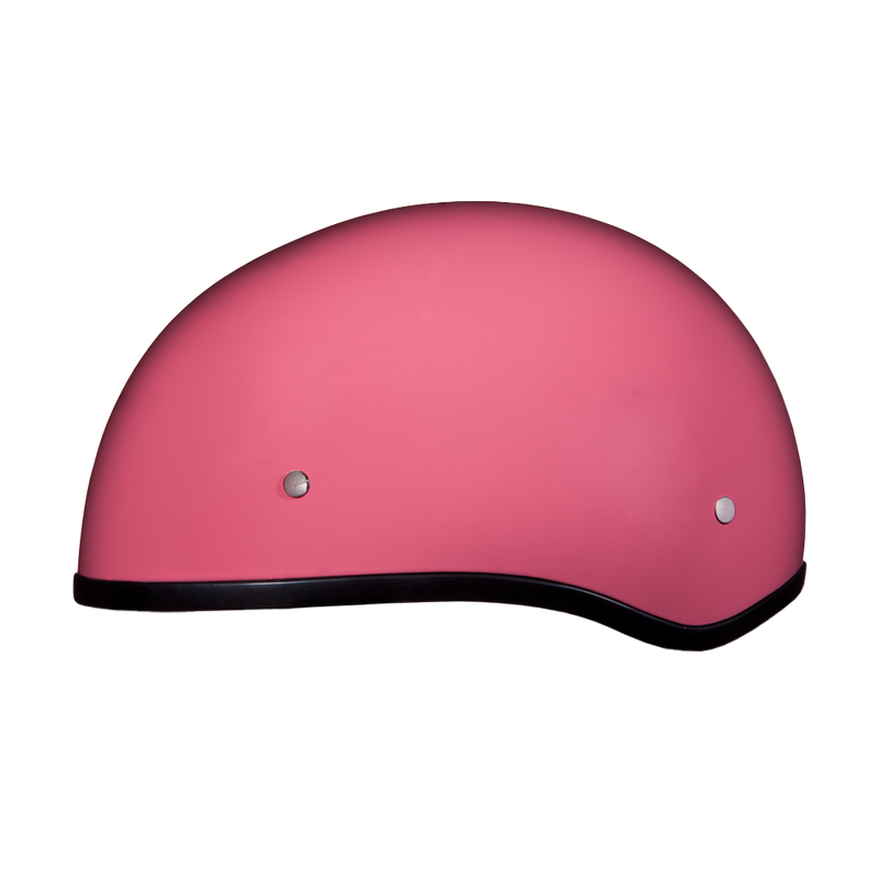 Load image into Gallery viewer, DOT Approved Daytona Skull Cap Half Shell Motorcycle Helmet - Beanie Style for Motorcycles, Cruisers, Scooters, and Mopeds W/O Visor- Hi-Gloss Pink