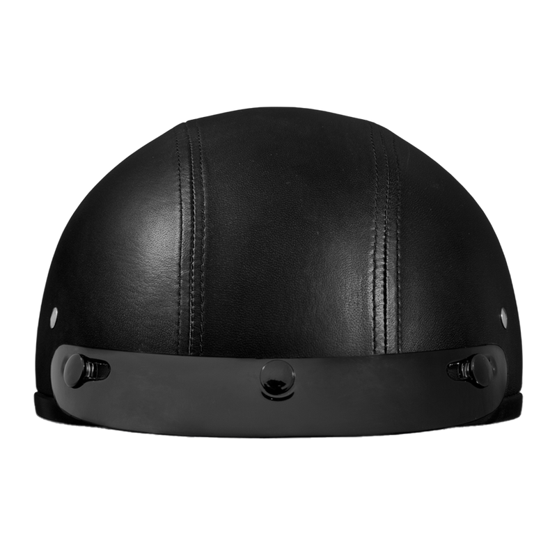 Load image into Gallery viewer, D.O.T. Daytona Skull Cap- Leather Covered
