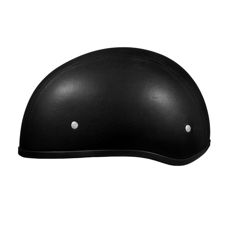 Load image into Gallery viewer, D.O.T. Daytona Skull Cap W/O Visor- Leather Covered