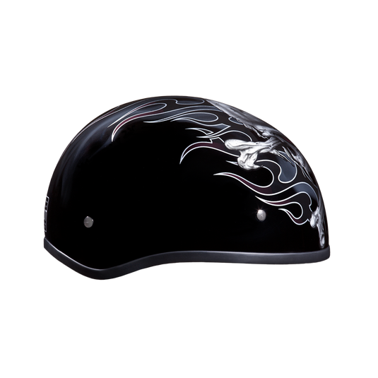 D.O.T. DAYTONA SKULL CAP- W/ CROSS BONES