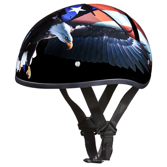 D.O.T. DAYTONA SKULL CAP- W/ FREEDOM