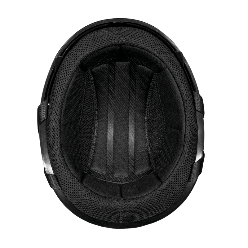 Load image into Gallery viewer, D.O.T. Daytona Skull Cap W/ Inner Shield- Hi-Gloss Black
