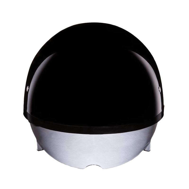 Load image into Gallery viewer, D.O.T. Daytona Skull Cap W/ Inner Shield- Hi-Gloss Black