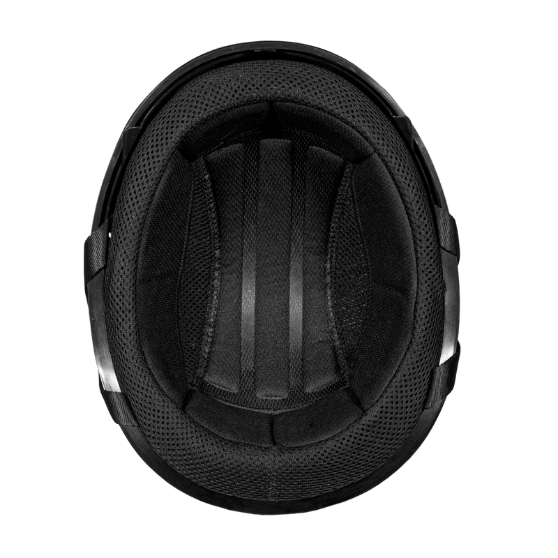 Load image into Gallery viewer, D.O.T. Daytona Skull Cap W/ Inner Shield- Dull Black