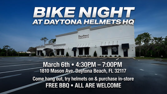 Daytona Helmets Bike Night – March 6th in Daytona Beach