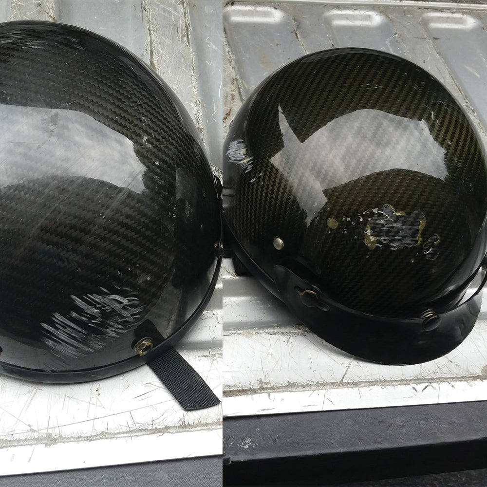 Carbon Fiber vs Car Crash David Daytona Helmets