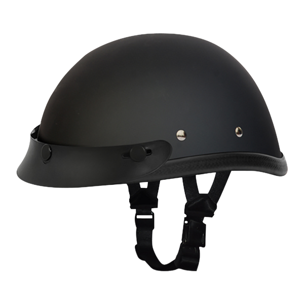 Novelty Eagle W/ Snaps- Dull Black – Daytona Helmets