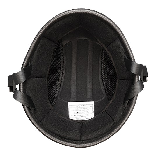 Novelty Smokey W/O Snaps- Dull Black – Daytona Helmets