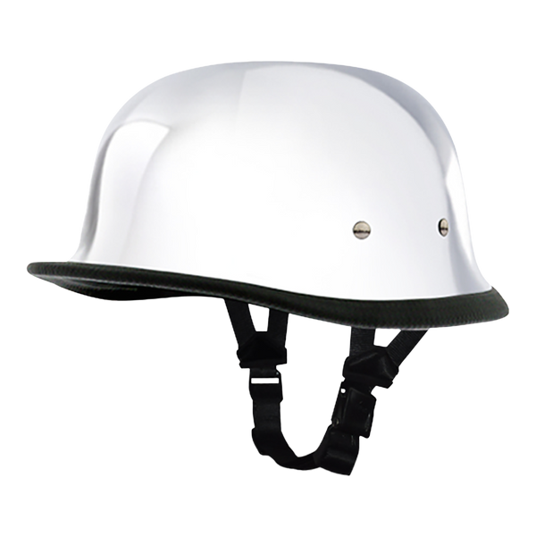 dot approved chrome motorcycle helmets Novelty German- Chrome – Daytona Helmets