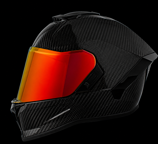 daytona amber motorcycle helmet face shields Simpson Devil Ray Shield for Desert Devil Helmet Rugged Radios Daytona Viper Replacement Replacement with anti Bell - 3-Snap Bubble Shield