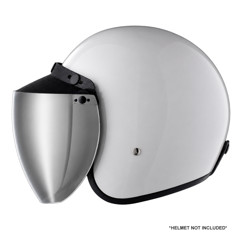Flip Up Visor- Mirror
