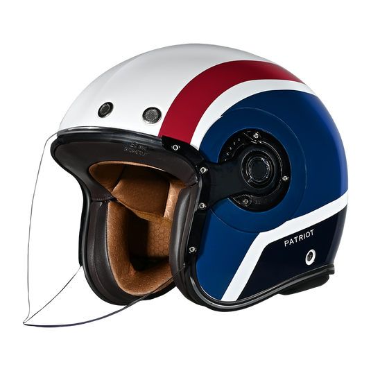 D.O.T. & ECE Daytona Retro Jet- W/ Patriot M