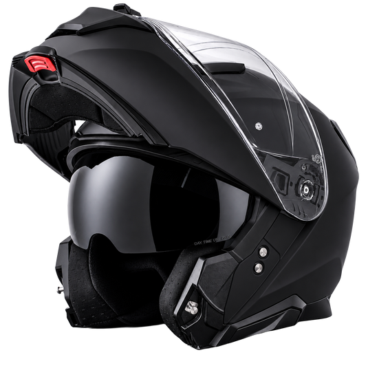 D.O.T. & ECE Daytona Legacy- Dull Black XS