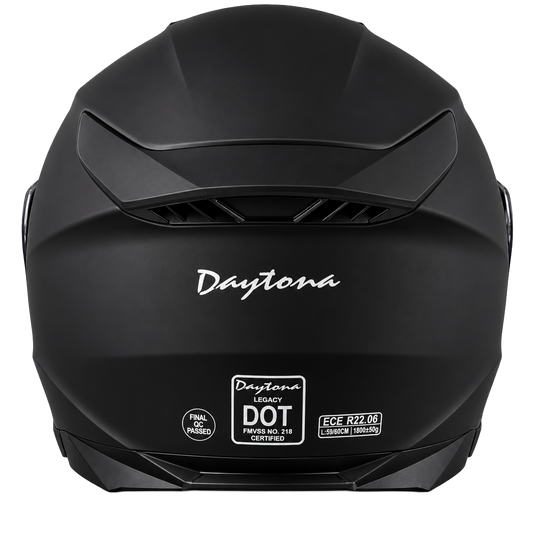 D.O.T. & ECE Daytona Legacy- Dull Black