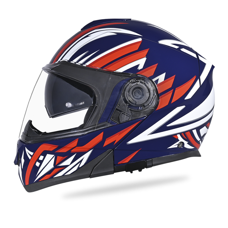 Load image into Gallery viewer, Daytona Glide Modular Motorcycle Helmet - DOT Approved, Bluetooth Ready, Dual Visor, Men/Women/Youth - W/ Liberty
