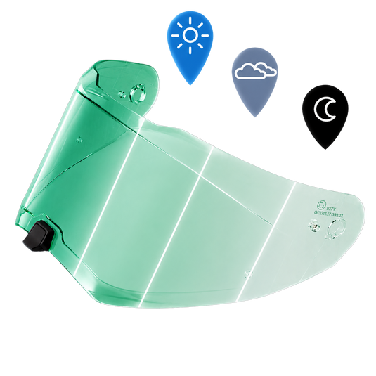 Legacy Shield Outer- Photochromic Green
