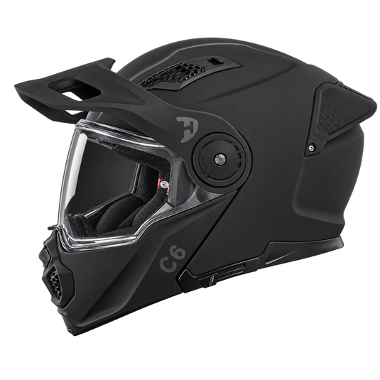 D.O.T. & ECE Daytona C6- Dull Black