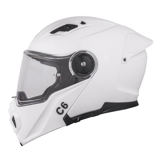 D.O.T. & ECE Daytona C6- Hi-Gloss White