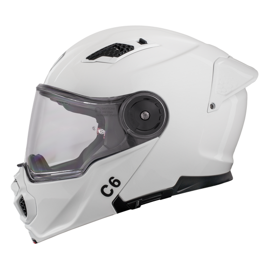 D.O.T. & ECE Daytona C6- Hi-Gloss White