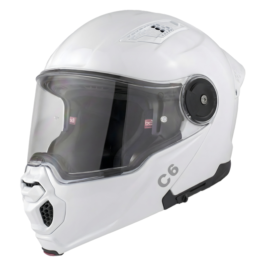 D.O.T. & ECE Daytona C6- Hi-Gloss White