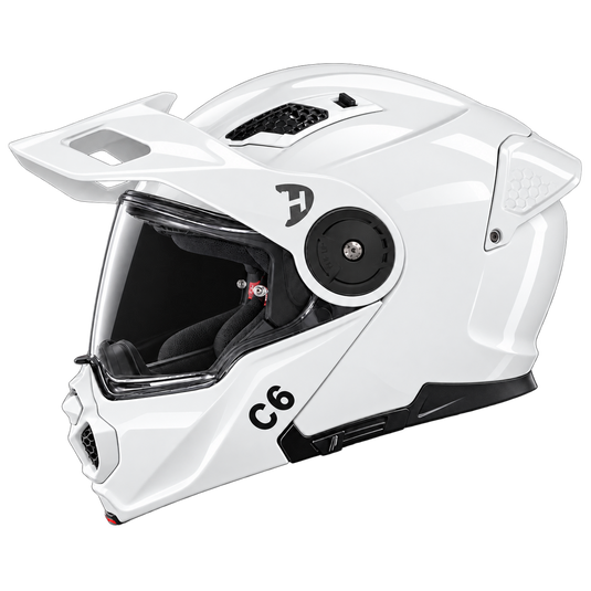 D.O.T. & ECE Daytona C6- Hi-Gloss White