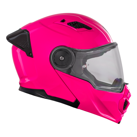 fluorescent pink motorcycle helmet D.O.T. & ECE Daytona C6- Hi-Gloss Pink – Daytona Helmets