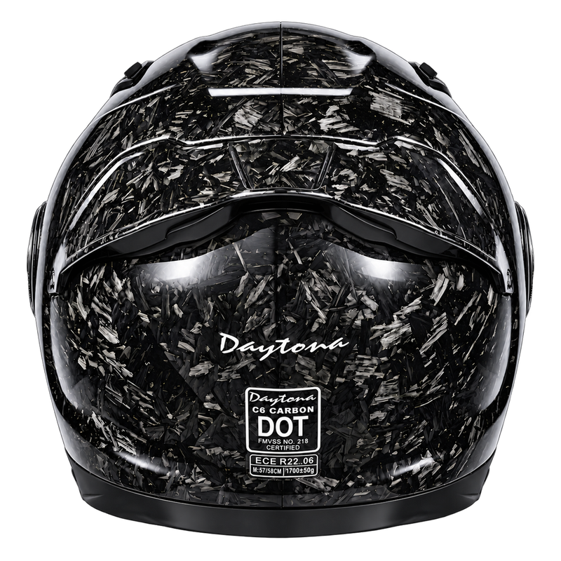 Load image into Gallery viewer, D.O.T. &amp; ECE Daytona C6 PRO- Forged Grey Carbon Fiber
