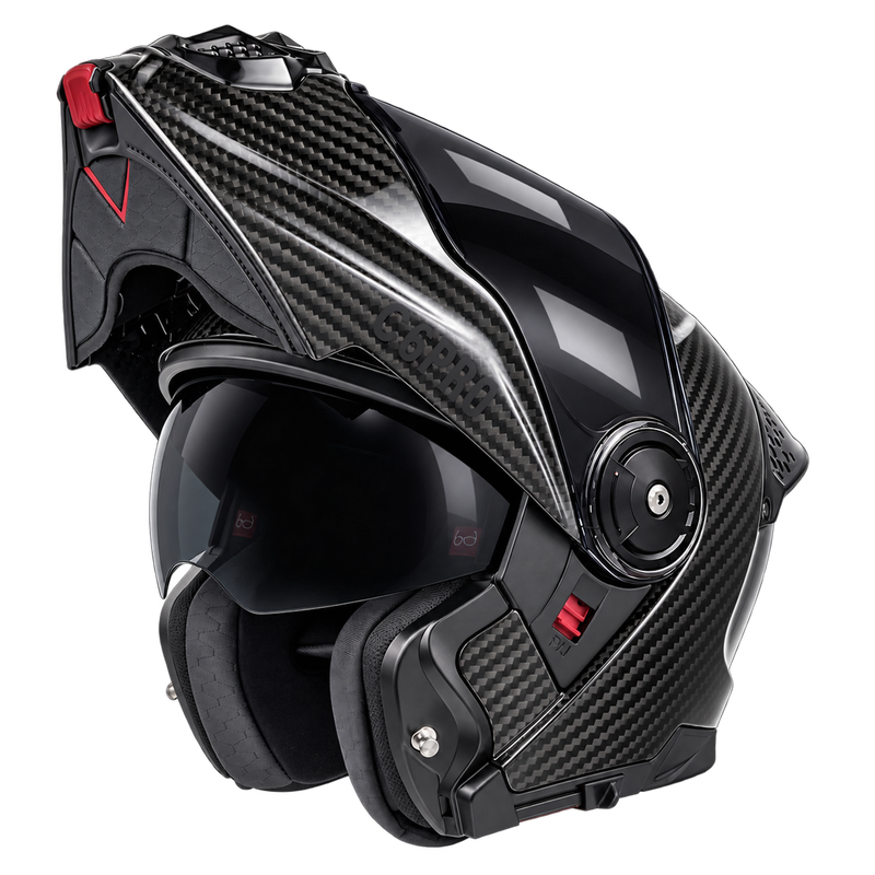 Load image into Gallery viewer, D.O.T. &amp; ECE Daytona C6 PRO- Grey Carbon Fiber
