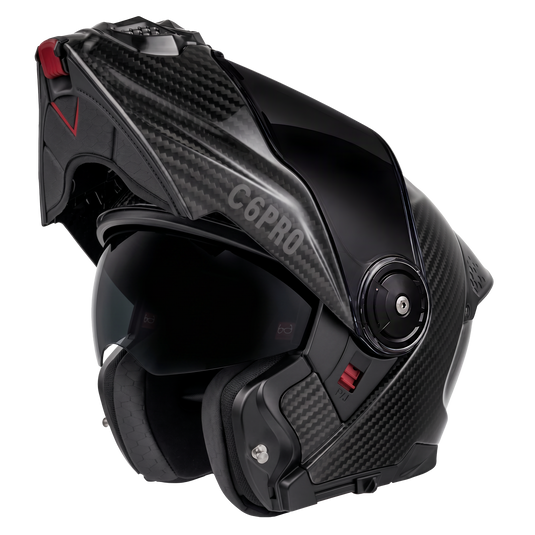 D.O.T. & ECE Daytona C6 PRO- Grey Carbon Fiber