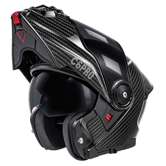 D.O.T. & ECE Daytona C6 PRO- Grey Carbon Fiber