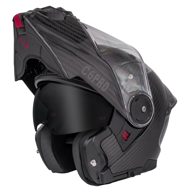 Load image into Gallery viewer, D.O.T. &amp; ECE Daytona C6 Pro- Grey Carbon Fiber
