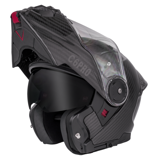 D.O.T. & ECE Daytona C6 Pro- Grey Carbon Fiber