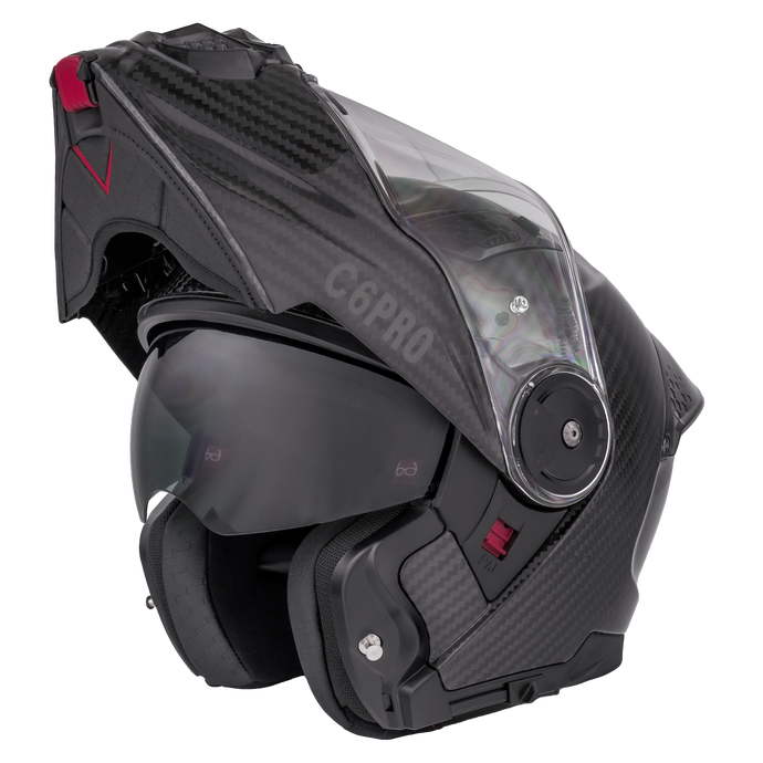 D.O.T. & ECE Daytona C6 Pro- Grey Carbon Fiber