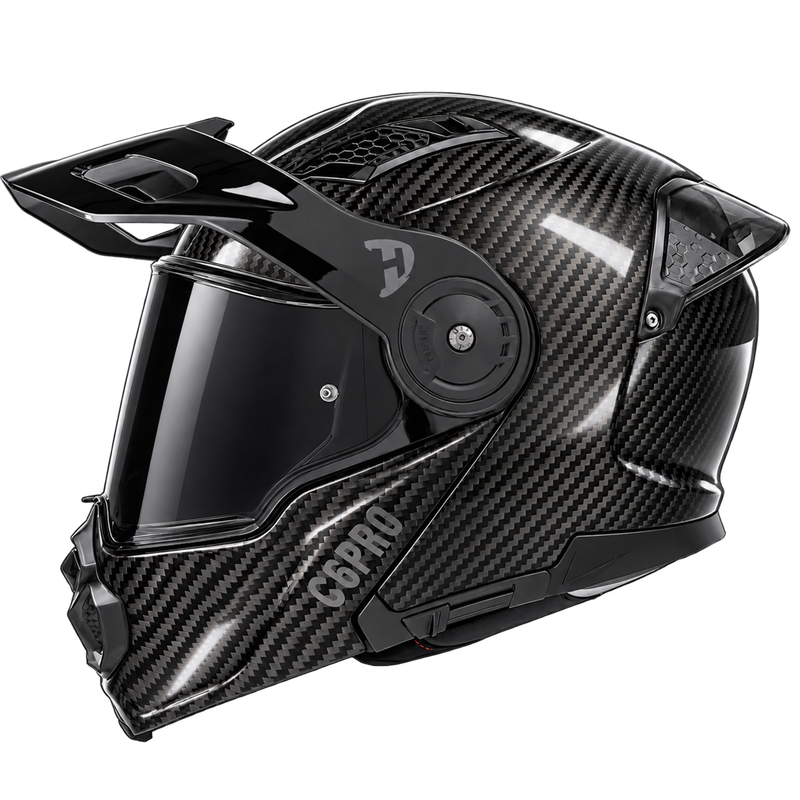 Load image into Gallery viewer, D.O.T. &amp; ECE Daytona C6 PRO- Grey Carbon Fiber

