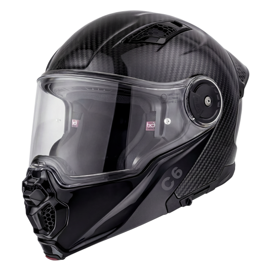 D.O.T. & ECE Daytona C6- Grey Carbon Fiber