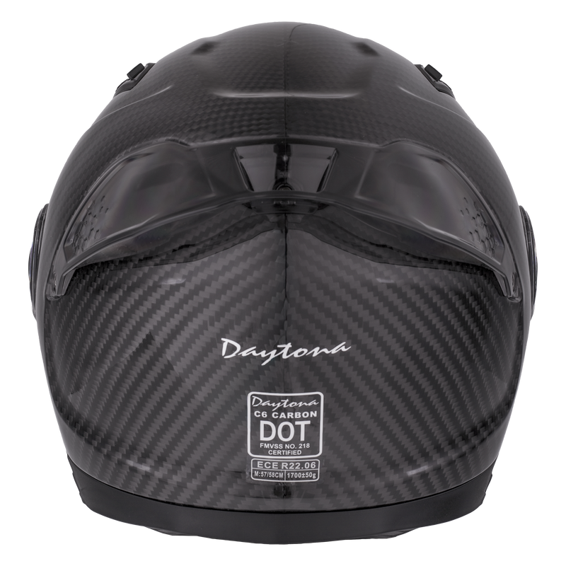 Load image into Gallery viewer, D.O.T. &amp; ECE Daytona C6- Grey Carbon Fiber
