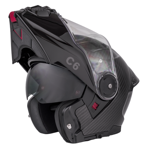 D.O.T. & ECE Daytona C6- Grey Carbon Fiber