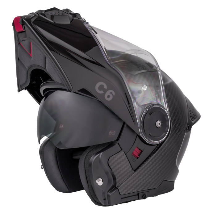 D.O.T. & ECE Daytona C6- Grey Carbon Fiber