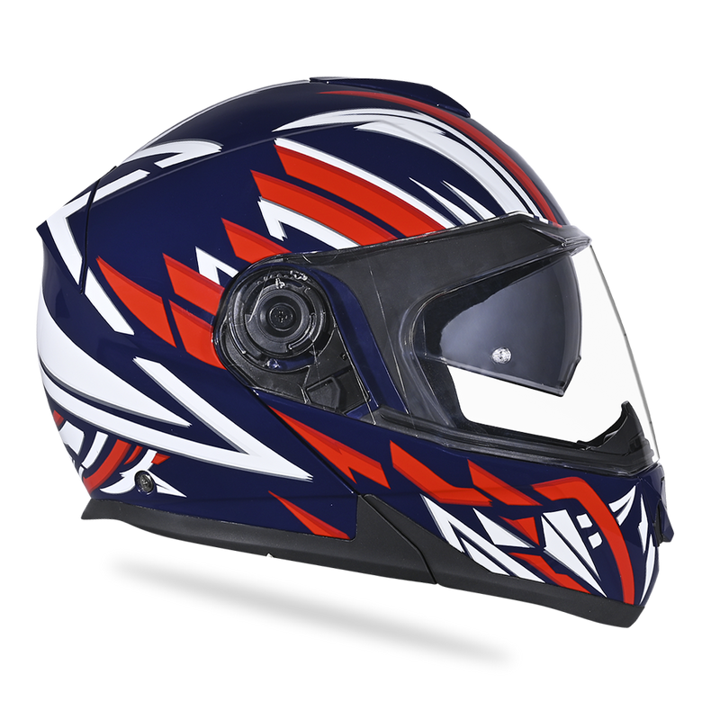 Load image into Gallery viewer, Daytona Glide Modular Motorcycle Helmet - DOT Approved, Bluetooth Ready, Dual Visor, Men/Women/Youth - W/ Liberty
