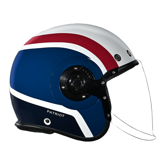 D.O.T. & ECE Daytona Retro Jet- W/ Patriot