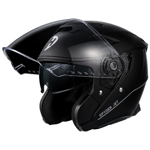Daytona Spyder Jet- Dull Black D.O.T. & ECE approved