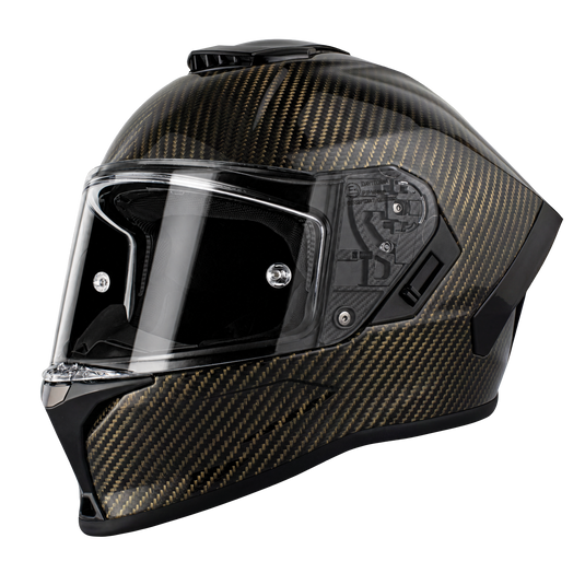 D.O.T. & ECE Daytona Viper- Gold Carbon Fiber