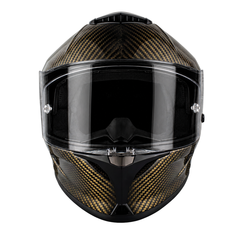 Load image into Gallery viewer, D.O.T. &amp; ECE Daytona Viper- Gold Carbon Fiber
