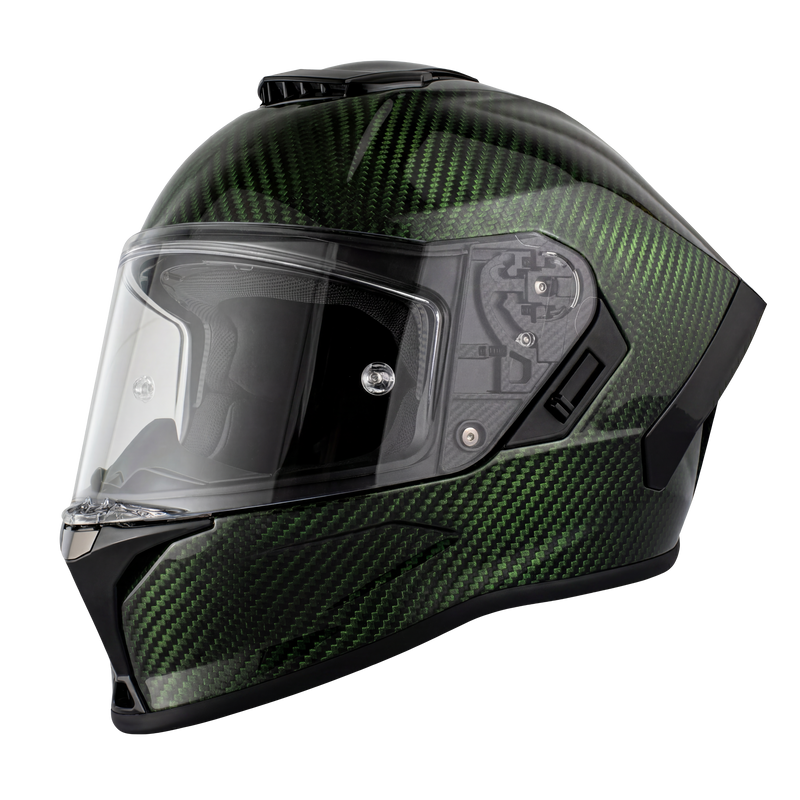 Load image into Gallery viewer, D.O.T. &amp; ECE Daytona Viper- Green Carbon Fiber
