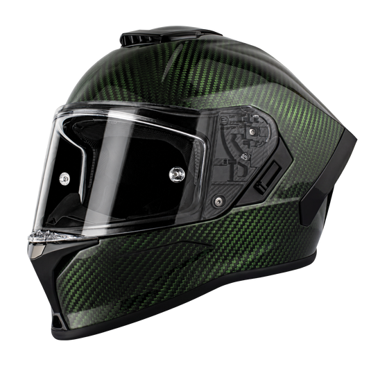 D.O.T. & ECE Daytona Viper- Green Carbon Fiber